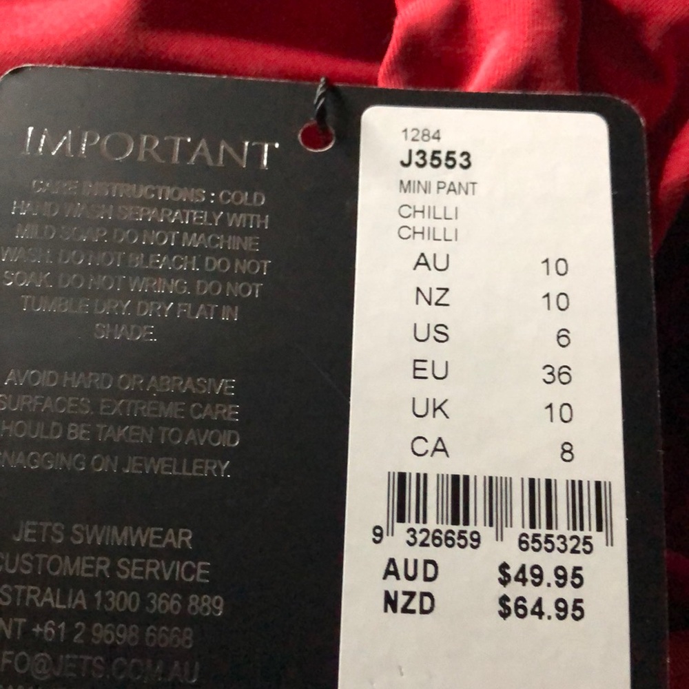 Jets Mini Bikini Pant - Picture 4 of 5